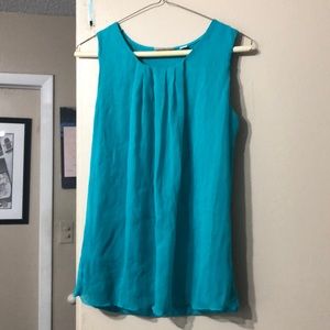 Teal blouse New York and Company